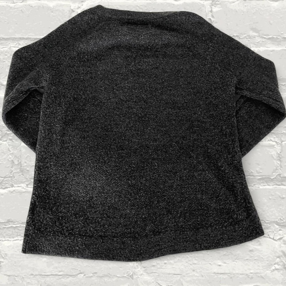 Abercrombie & Fitch Grey Knit Zipper Sweater - Picture 3 of 3